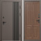 Входная дверь Termo-Door Фортис Ral 8019 - Без серии Орех стандарт
