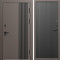 Входная дверь Termo-Door Фортис Ral 8019 - Флэт Черный кварц