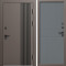 Входная дверь Termo-Door Фортис Ral 8019 - Горизонт Grey софт