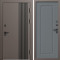 Входная дверь Termo-Door Фортис Ral 8019 - Гранд Grey софт