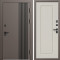 Входная дверь Termo-Door Фортис Ral 8019 - Гранд Слоновая кость