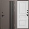 Входная дверь Termo-Door Фортис Ral 8019 - Классика белое дерево