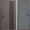Входная дверь Termo-Door Фортис Ral 8019 - Марсель Grey софт
