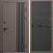 Входная дверь Termo-Door Фортис Ral 8019 - Нео Black