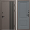 Входная дверь Termo-Door Фортис Ral 8019 - Нео Классика Грей Софт