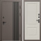 Входная дверь Termo-Door Фортис Ral 8019 - Нео Классика Слоновая Кость