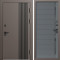 Входная дверь Termo-Door Фортис Ral 8019 - Порте Grey софт