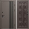 Входная дверь Termo-Door Фортис Ral 8019 - Престиж венге