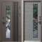 Входная дверь Termo-Door Фортис Ral 8019 Со Стеклопакетом - grey soft