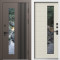 Входная дверь Termo-Door Фортис Ral 8019 Со Стеклопакетом - White лиственница