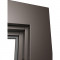 Входная дверь Termo-Door Фортис Ral 8019 Со Стеклопакетом - grey soft
