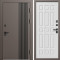 Входная дверь Termo-Door Фортис Ral 8019 - Спарта белое дерево