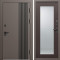 Входная дверь Termo-Door Фортис Ral 8019 - Зеркало Триумф венге