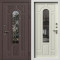 Входная дверь Termo-Door Лацио Венге - Белый Короб Изнутри Бежевый матовый