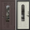 Входная дверь Termo-Door Лацио Венге - Черный Короб Изнутри Бежевый матовый