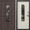 Входная дверь Termo-Door Лацио Венге - Черный Короб Изнутри Лиственница