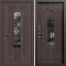 Входная дверь Termo-Door Лацио Венге - Черный Короб Изнутри Венге