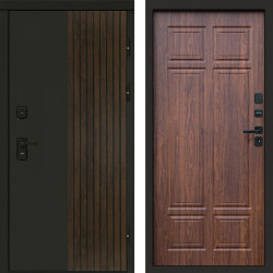 Входная дверь Termo-Door Премиум Форт Дуб - Без серии Орех премиум