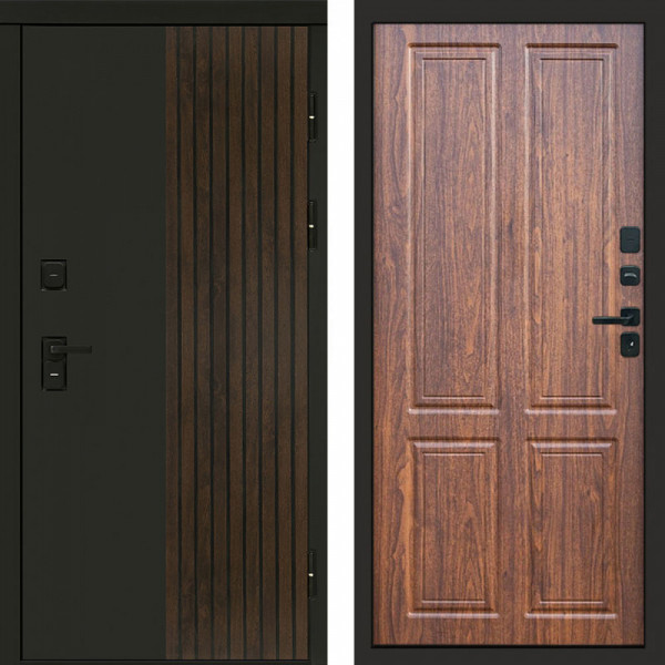 Входная дверь Termo-Door Премиум Форт Дуб - Без серии Орех стандарт