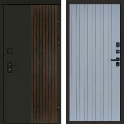 Входная дверь Termo-Door Премиум Форт Дуб - Flat Grey софт