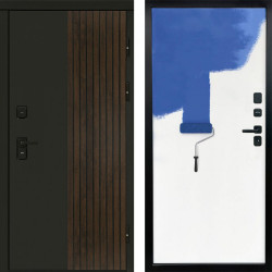 Входная дверь Termo-Door Премиум Форт Дуб - Гладкая Панель Под Покраску Под покраску (грунт)