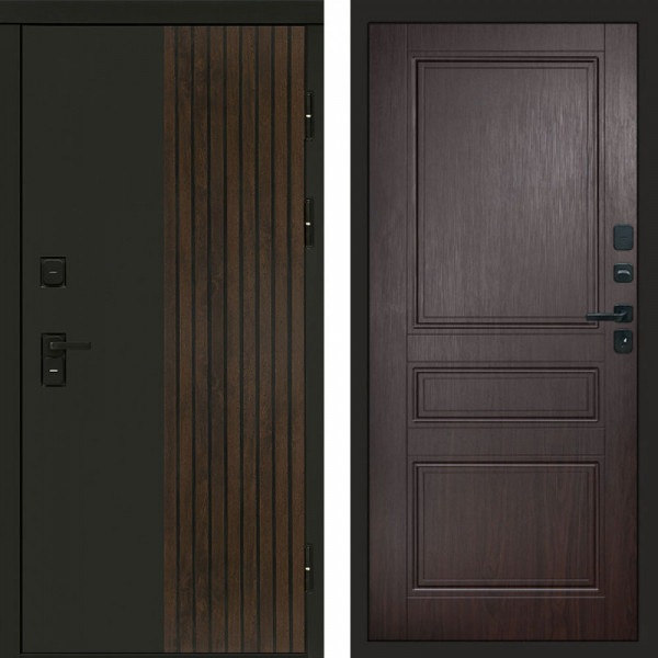 Входная дверь Termo-Door Премиум Форт Дуб - Классика венге