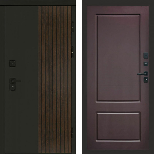 Входная дверь Termo-Door Премиум Форт Дуб - Марсель Шоколад