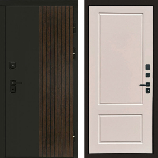 Входная дверь Termo-Door Премиум Форт Дуб - Марсель Слоновая кость