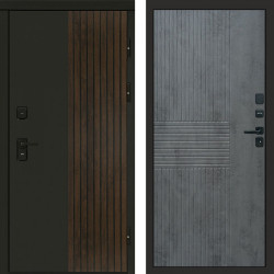 Входная дверь Termo-Door Премиум Форт Дуб - Мастино Бетон темный