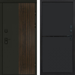 Входная дверь Termo-Door Премиум Форт Дуб - Нео Black