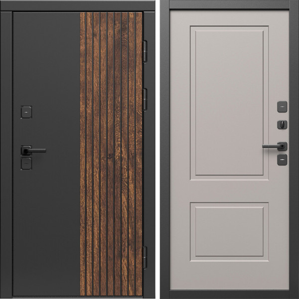 Входная дверь Termo-Door Премиум Форт Дуб - Нео Классика Капучино