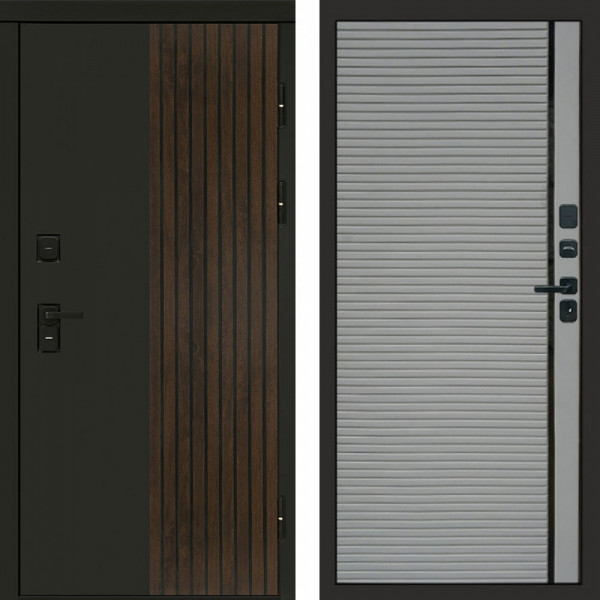 Входная дверь Termo-Door Премиум Форт Дуб - Porte Grey софт