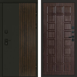 Входная дверь Termo-Door Премиум Форт Дуб - Престиж венге