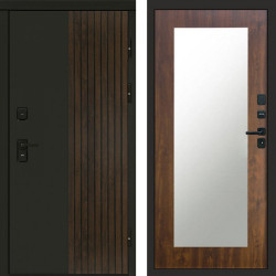 Входная дверь Termo-Door Премиум Форт Дуб - Зеркало Триумф дуб