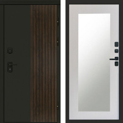 Входная дверь Termo-Door Премиум Форт Дуб - Зеркало Триумф лиственница