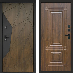Входная дверь Termo-Door Премиум Геометрия Дуб - Мадрид Дуб
