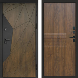 Входная дверь Termo-Door Премиум Геометрия Дуб - Мастино Дуб