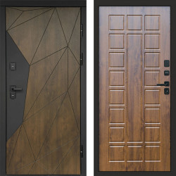 Входная дверь Termo-Door Премиум Геометрия Дуб - Престиж дуб