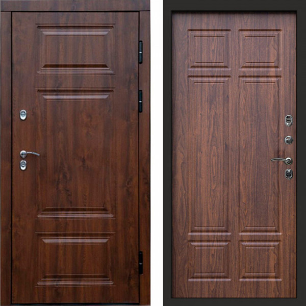 Входная дверь Termo-Door Премиум Орегон Дуб - Без серии Орех премиум