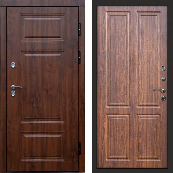 Входная дверь Termo-Door Премиум Орегон Дуб - Без серии Орех стандарт