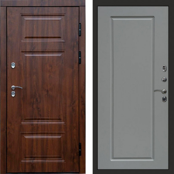 Входная дверь Termo-Door Премиум Орегон Дуб - Гранд Grey софт
