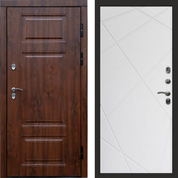 Входная дверь Termo-Door Премиум Орегон Дуб - Лучи белый