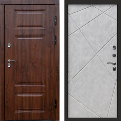 Входная дверь Termo-Door Премиум Орегон Дуб - Лучи бетон светлый