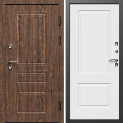 Входная дверь Termo-Door Премиум Орегон Дуб - Нео Классика Белый Софт