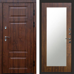 Входная дверь Termo-Door Премиум Орегон Дуб - Зеркало Триумф дуб