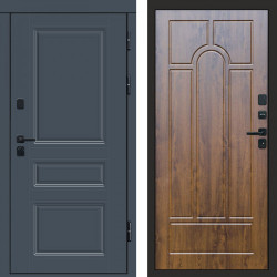 Входная дверь Termo-Door Премиум Орегон Графит - Арка дуб