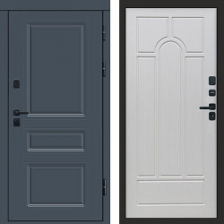 Входная дверь Termo-Door Премиум Орегон Графит - Арка лиственница