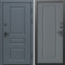 Входная дверь Termo-Door Премиум Орегон Графит - Гранд Grey софт
