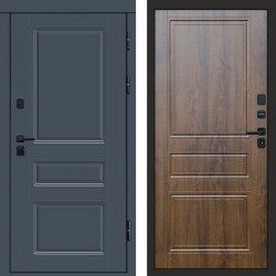 Входная дверь Termo-Door Премиум Орегон Графит - Классика дуб