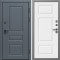 Входная дверь Termo-Door Премиум Орегон Графит - Лион Белый софт